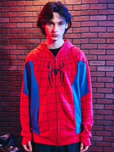 Hot Topic Spiderman Hoodie