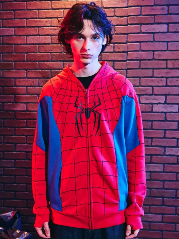 Hot Topic Spiderman Hoodie