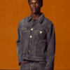 House Of Rrrors Washed Black Denim Trucker Jacket