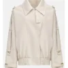 House of Stassi S01 Stassi Schroeder Beige Trench Jacket
