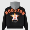 Houston Astros Black Insulated Twill Bomber Jacket