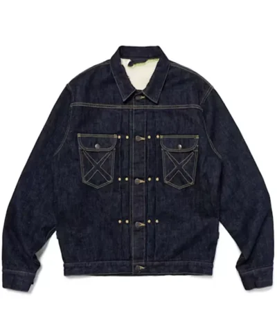 Human Made x KAWS Denim Work Jacket Indigo