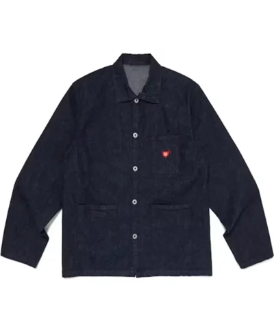Human Made x KAWS Made Denim Coverall Jacket