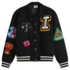 Icecream Trick Shot Collared Varsity Jacket