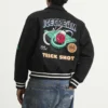 Icecream Trick Shot Collared Varsity Jacket
