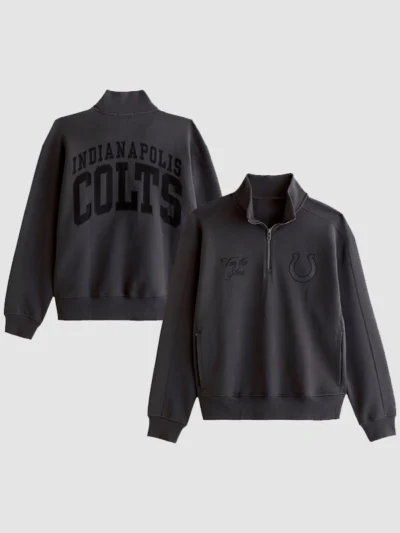 Indianapolis Colts Abercrombie & Fitch Half-Zip Sweatshirt