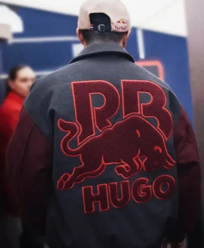 Isack Hadjar HUGO x RB Varsity Jacket