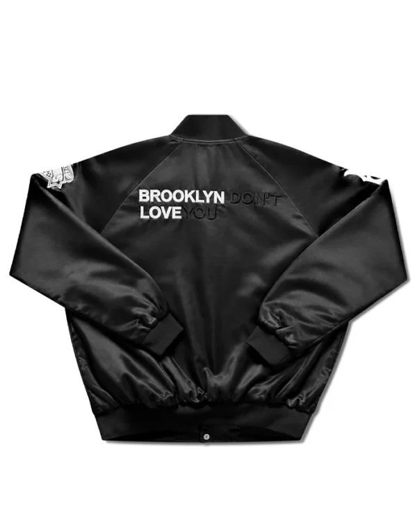J-FROST x Brooklyn Cyclones Satin Jacket