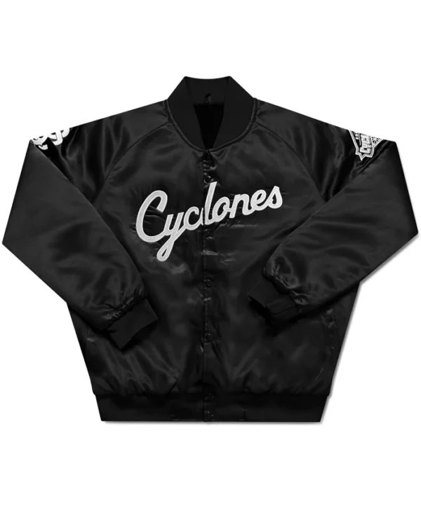 J-FROST x Brooklyn Cyclones Satin Jacket