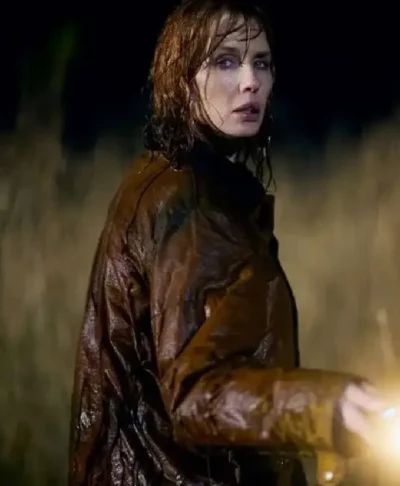 Jackie Ellis Under Salt Marsh Brown Jacket