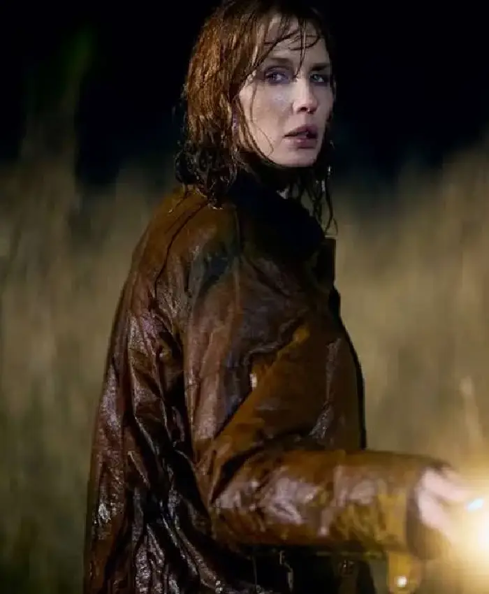 Jackie Ellis Under Salt Marsh Brown Jacket