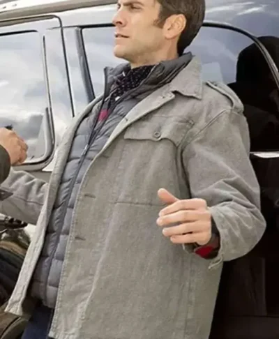 Jamie Dutton Grey Cotton Jacket