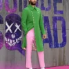 Jared Leto Green Long Jacket