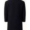 Jason Statham Shelter Black Wool Coat