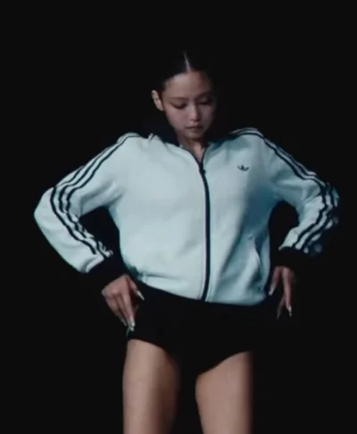 Jennie Adidas Originals White Track Jacket
