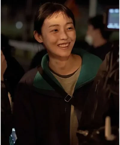 Jeong Su-in Parasyte Blue Jacket