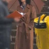 Jessica Grundle Clayface 2026 Brown Coat