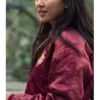 Jessica Henwick Iron Fist Red Bomber Jacket