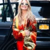 Jessica Simpson JFK Airport 2025 Jacket