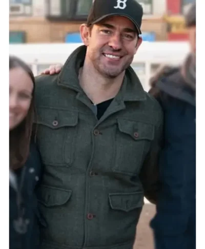 John Krasinski A Quiet Place Wool Jacket
