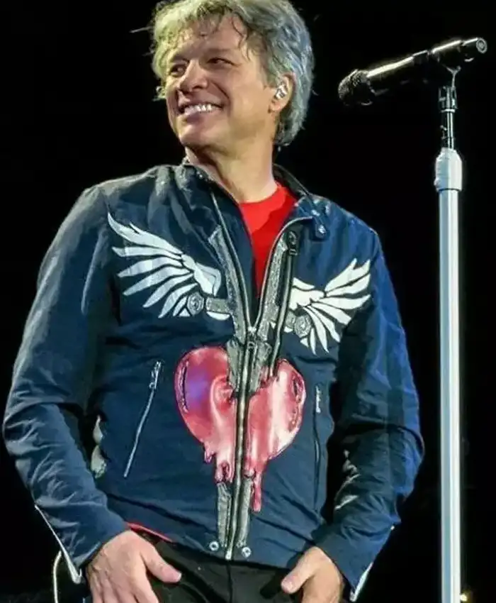 Jon Bon Jovi Concert Blue Jacket