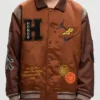 Jordan X Honor The Gift Westbrook Brown Varsity Jacket