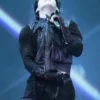 Jungkook BTS World Tour ARIRANG Baltimore Black Leather Vest