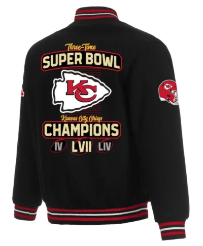 Kansas City Chiefs Super Bowl Wool Jacket