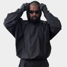 Kanye West Black Rain Jacket