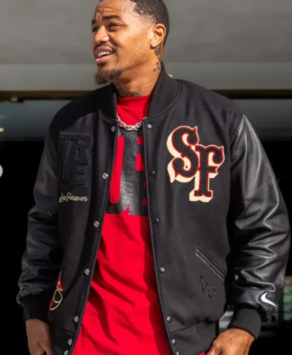 Kendrick Bourne 49ers Varsity Jacket