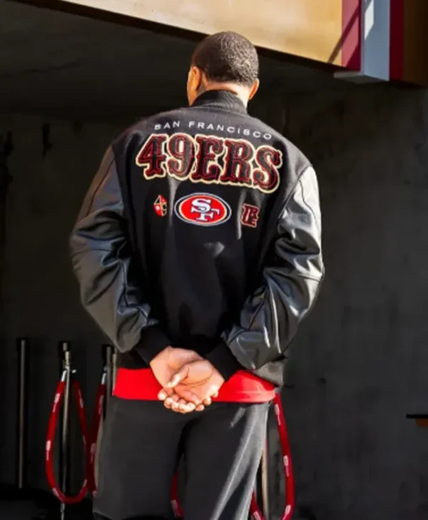 Kendrick Bourne 49ers Varsity Jacket