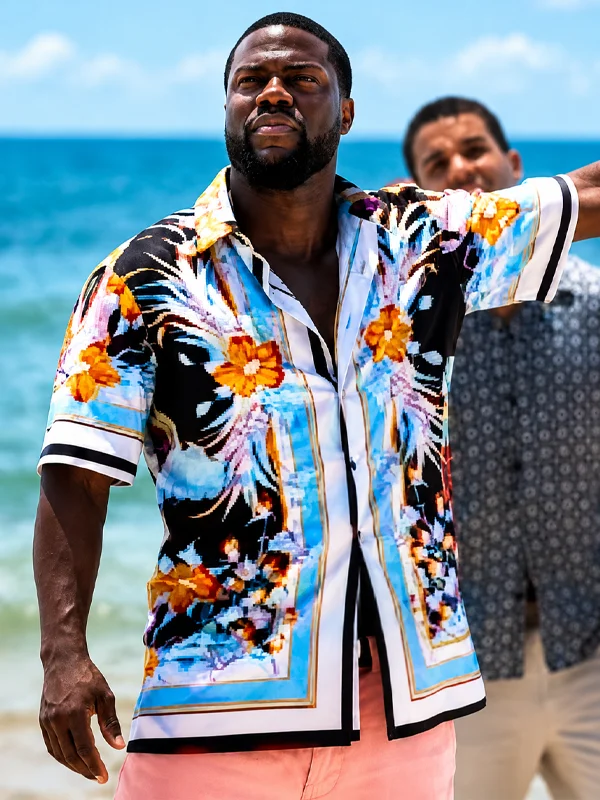 Kevin Hart 72 Hours 2026 Floral Printed Shirt