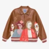 KidSuper Patchwork Portraits Leather Jacket