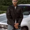 Kith for BMW 2026 Black Leather Motorcycle Jacket