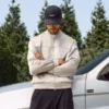 Kith for BMW Souvenir Titanium Silver Bomber Jacket