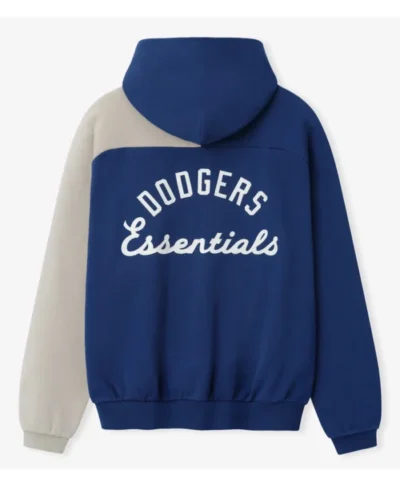 LA Dodgers Fear of God x MLB Half-Zip Raglan Hoodie