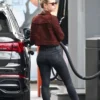 LA Mia Goth Burgundy Jacket