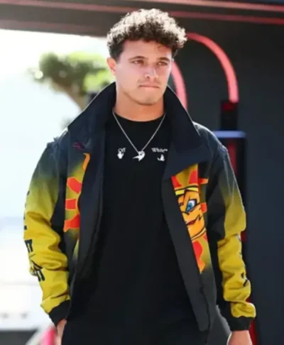 Lando Norris F1 Italian Grand Prix Racing Jacket