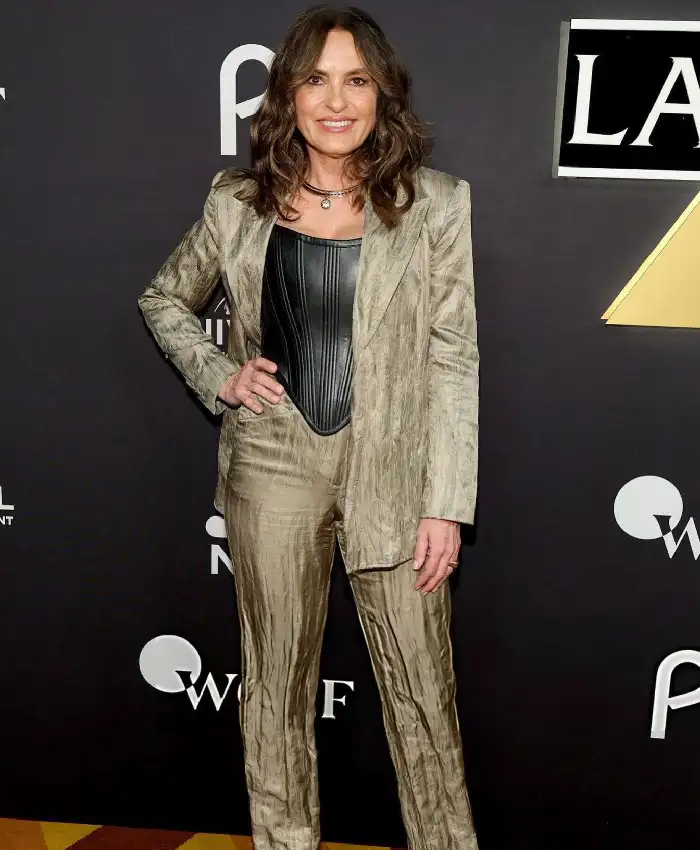 Law and Order Anniversary Mariska Hargitay Blazer