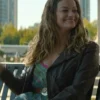 Leah McKendrick Voicemails For Isabelle 2026 Leather Jacket