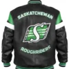 Leather Saskatchewan Roughriders Jacket
