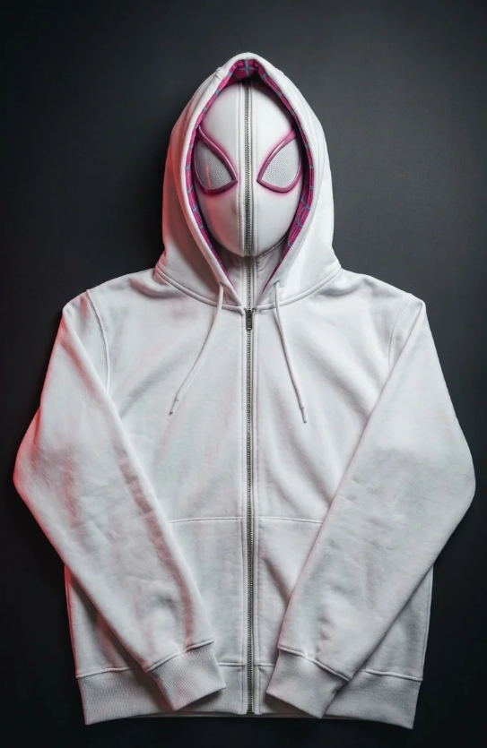 Legacy Wear Spiderman White Hoodie