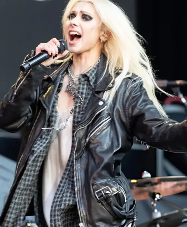 Levi’s Stadium Taylor Momsen Leather Jacket