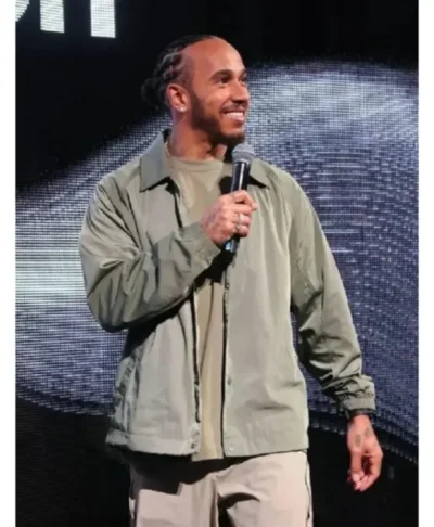 Lewis Hamilton Lululemon Grey Jacket