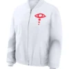 Liv Morgan Erin Andrews White Bomber Jacket