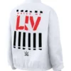 Liv Morgan Erin Andrews White Bomber Jacket