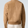 Loro Piana Novak Suede Leather Bomber Jacket