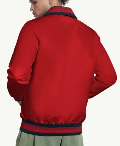 Los Angeles Angels Captain Red Varsity Jacket