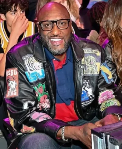 Los Angeles Lakers 2026 Lamar Odom Leather Jacket