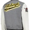 MLB Pittsburgh Pirates Two Tone Wool Letterman Jacket